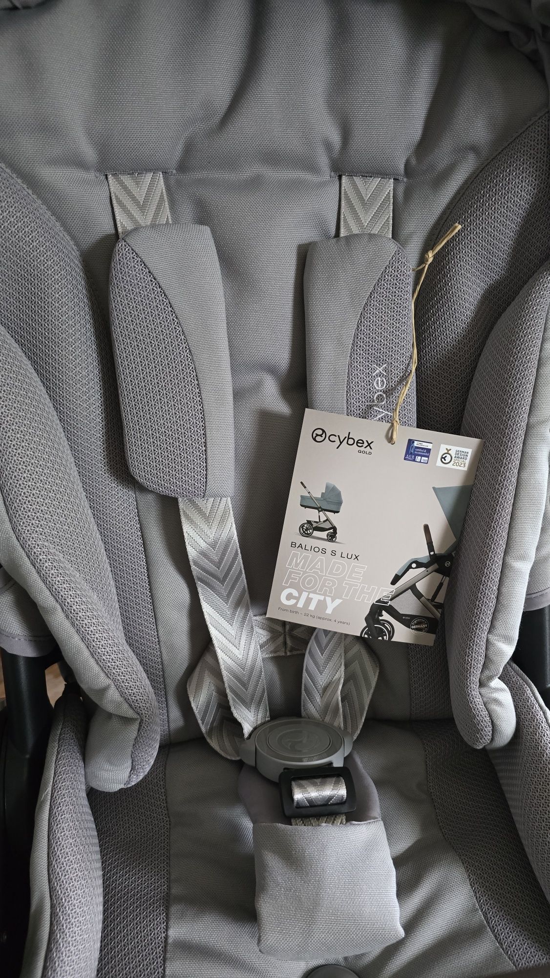 Nowy Cybex Balios S Lux Stone Grey model 2025