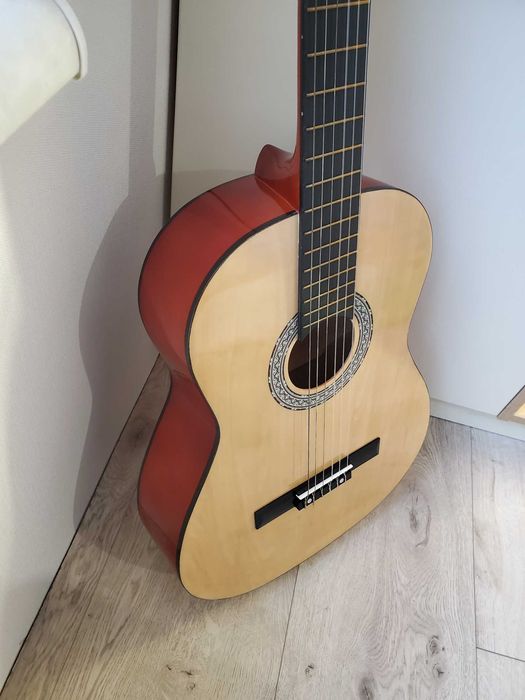 классическая полноразмерная гитара светлая мягкие нейлон струны