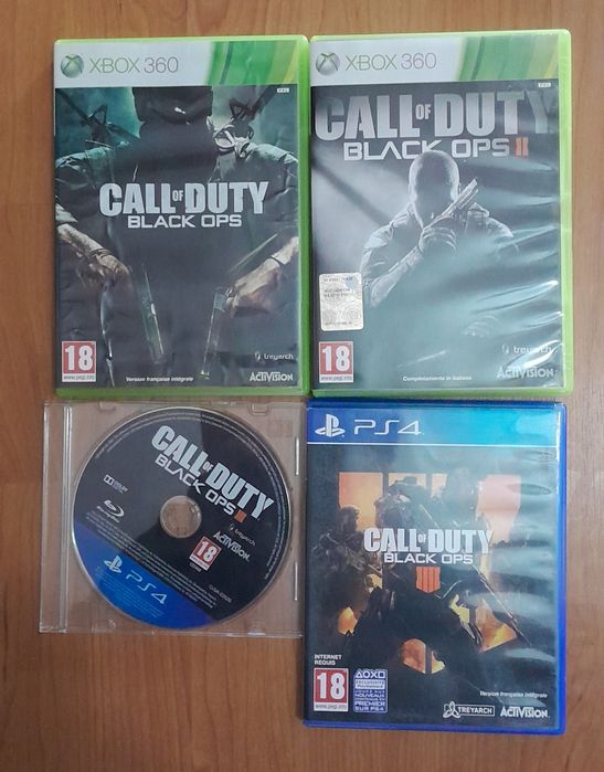 Call of duty black ops 1/2/3/4 Playstation 4/Xbox 360