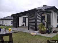 zadaszenie tarasu pergola drewniana altana taras patio zabudowa tarasu