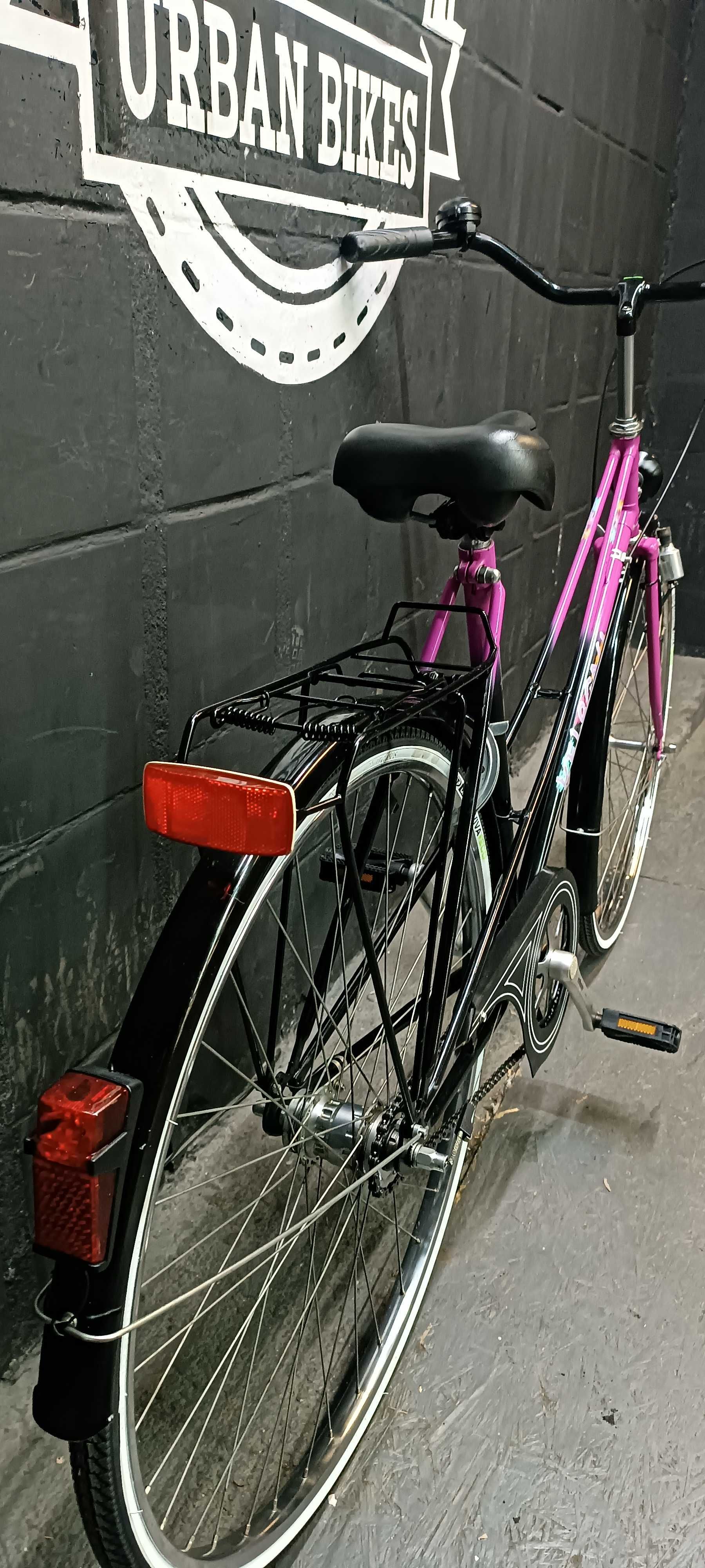 DWURURKA  3 biegi w piaście  po serwisie 53cm URBAN BIKES