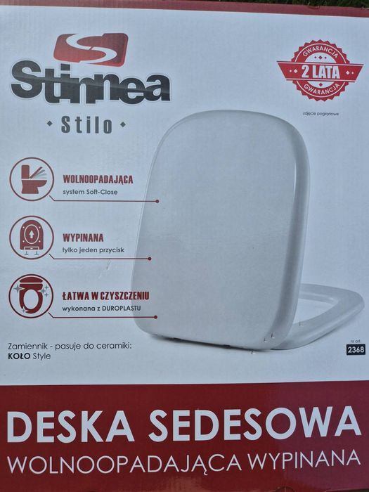 Deska sedesowa firmy Stinnea