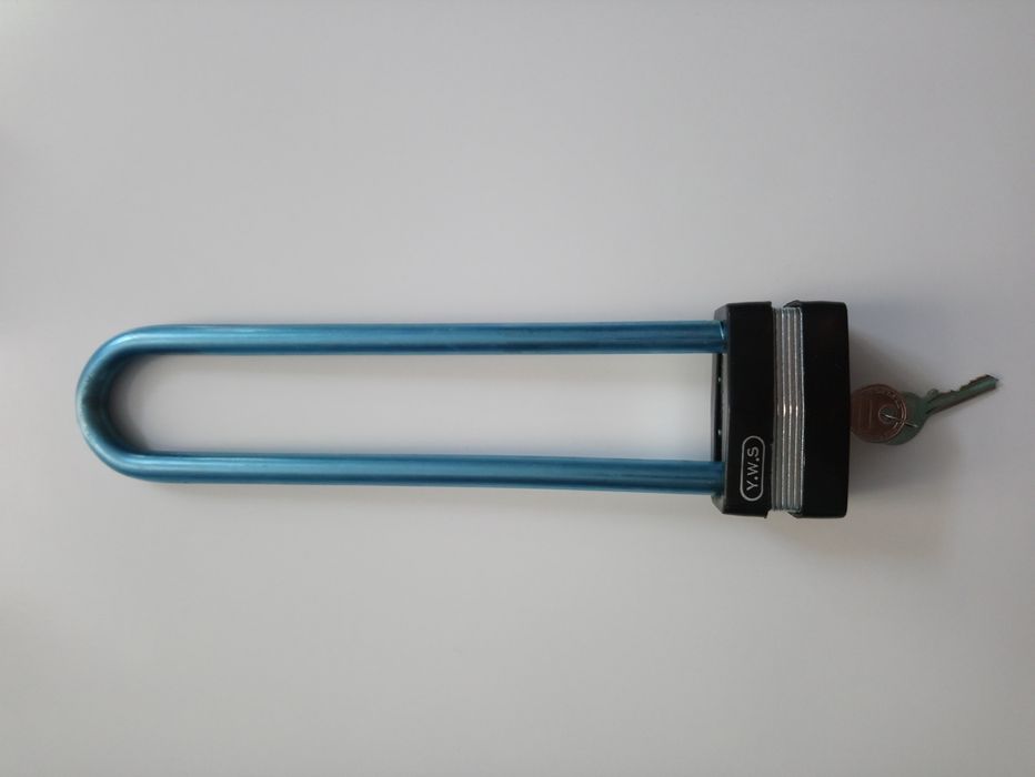 Kłódka do motoru roweru porzadna odczepiany pałąk