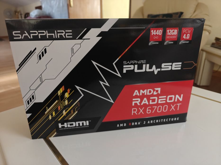 Sapphire pulse Rx 6700XT 12GB