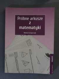 Arkusze próbne z jezyka polskiego oraz matematyki