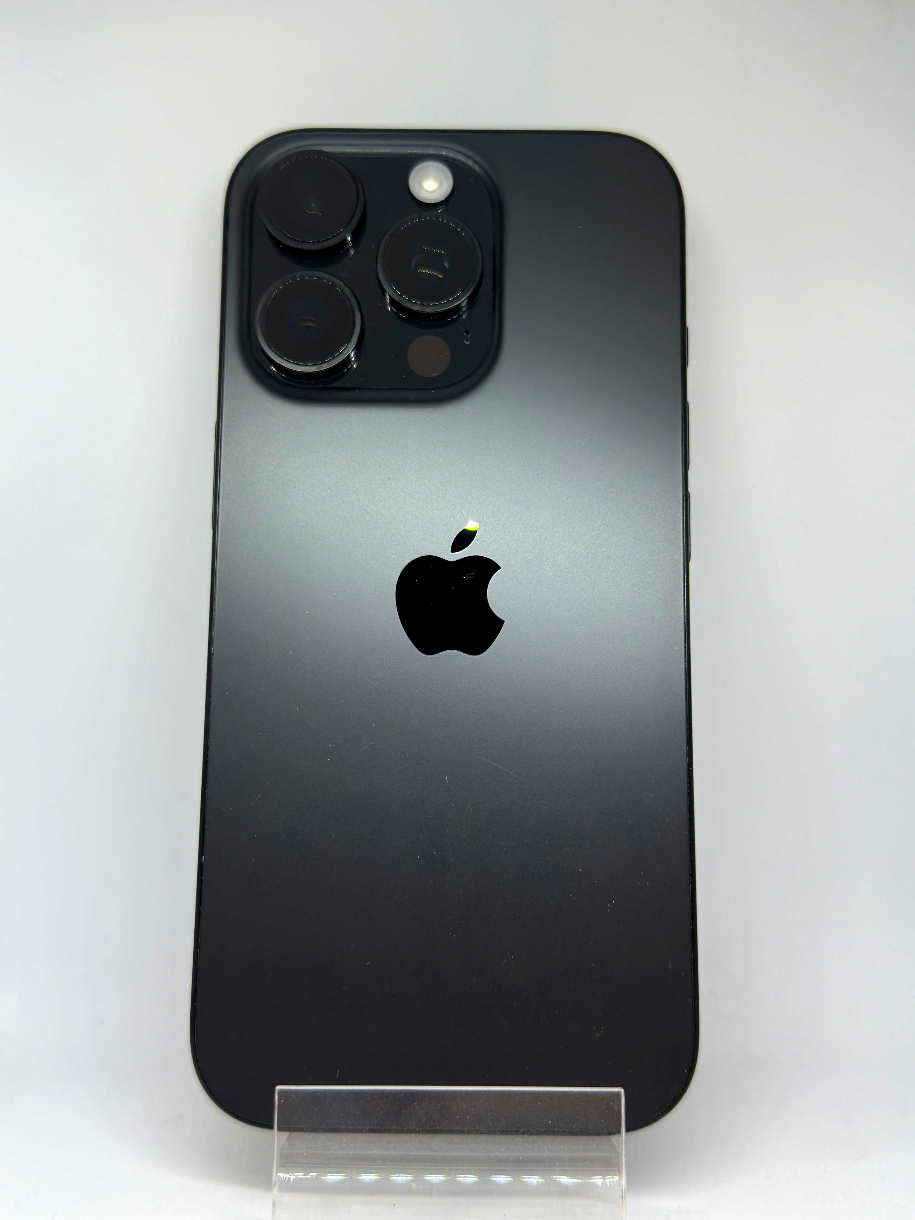 iPhone 16 Pro 128gb eSIM Tytan Czarny JAK NOWY BATERIA 100% Sklep WWA