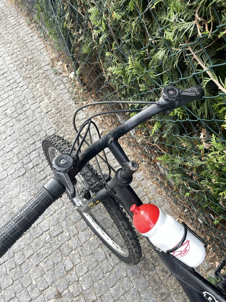 Bicicleta para desacupar