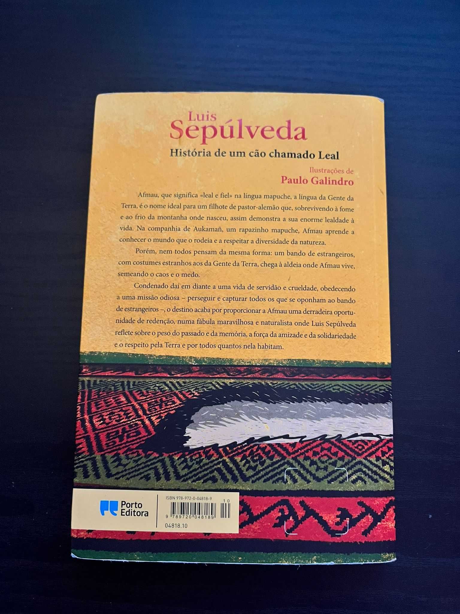 Livro “História de um Cão Chamado Leal” | Luís Sepúlveda