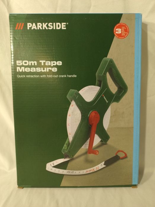 Taśma miernicza 50 m Parkside