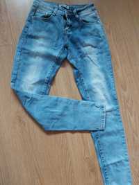 Spodnie jeansy damskie XS