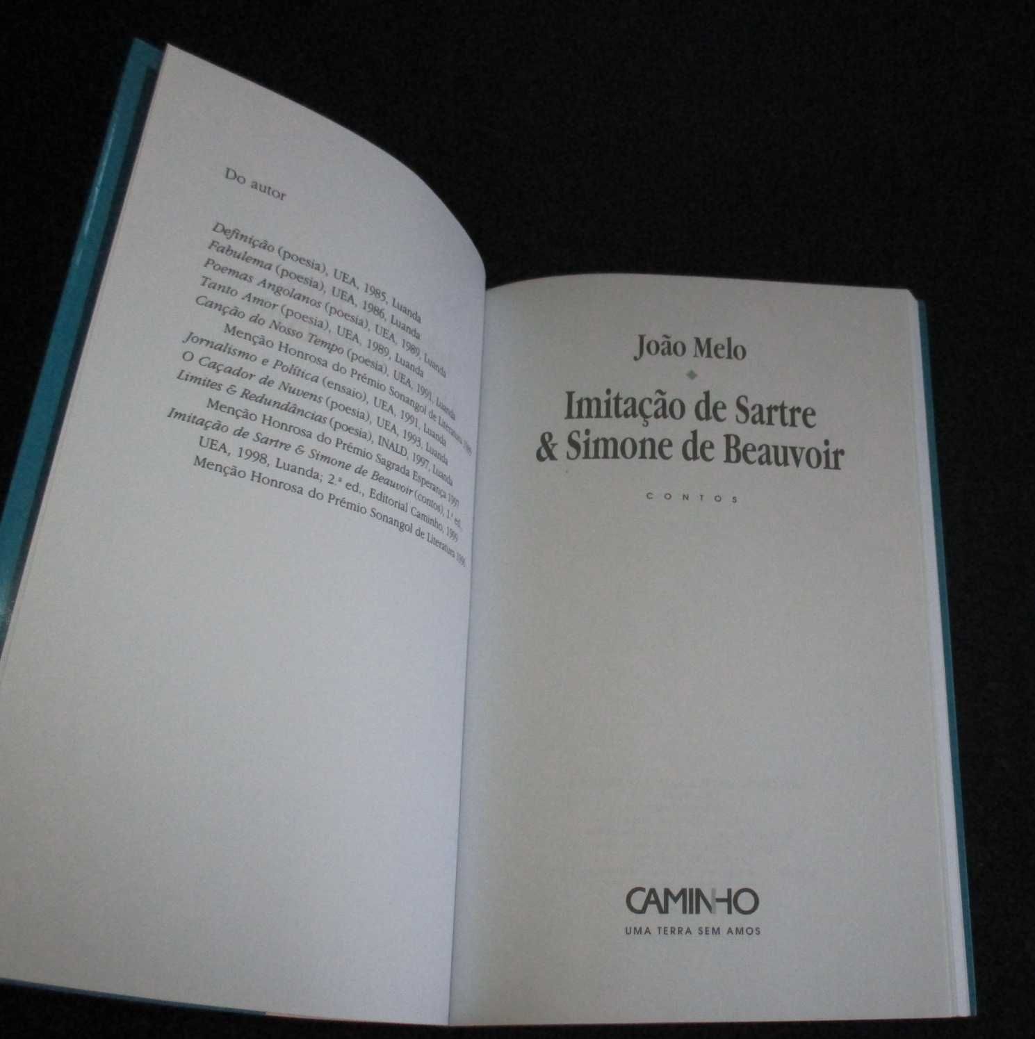 Livro Imitação de Sartre & Simone de Beauvoir