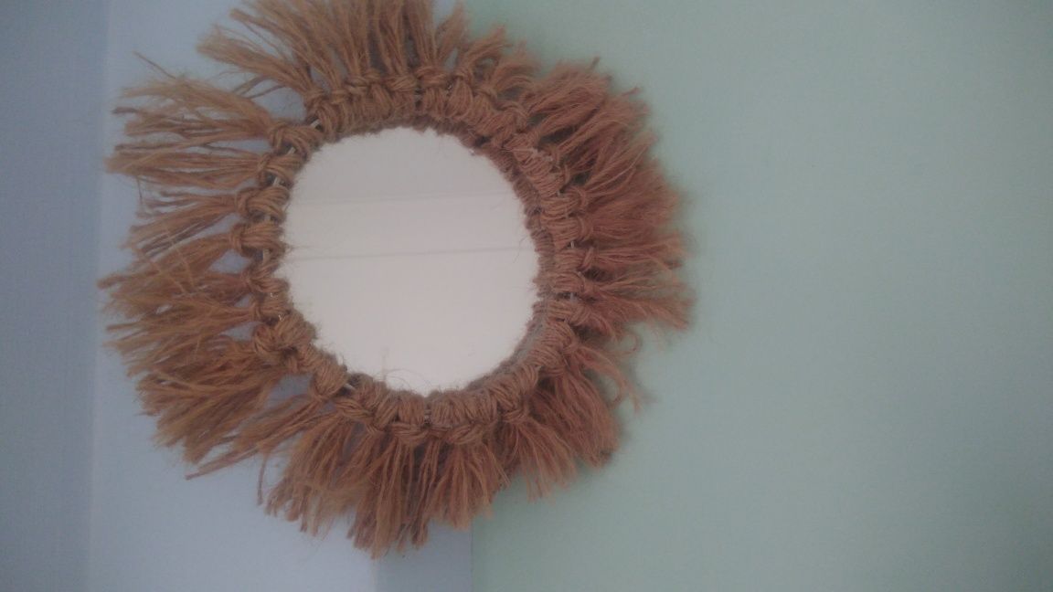 Vendo espelho estilo Boho