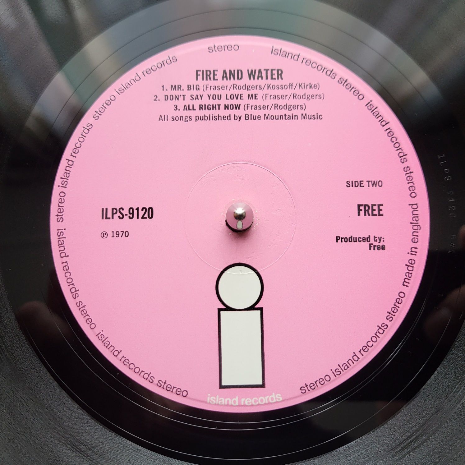 Free Fire and water (UK 1st press) 1970