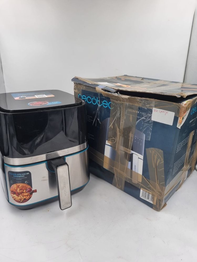 Cecotec full inox pro 5500 frytkownica beztłuszczowa