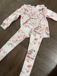 Komplet Liluśka handmade 110 welurowe dresy bkuza spodnie Helen Haydi