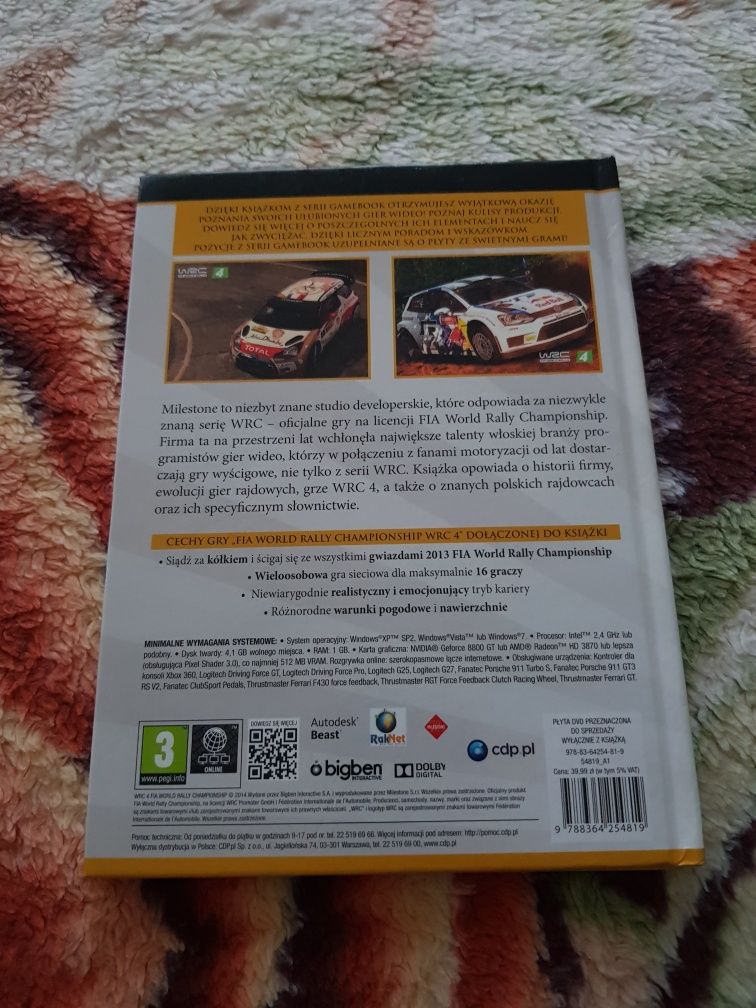 Gra WRC 4 Gamebook na PC PL