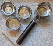 Kolba do ekspresu KitchenAid Aristan + 4 sitka