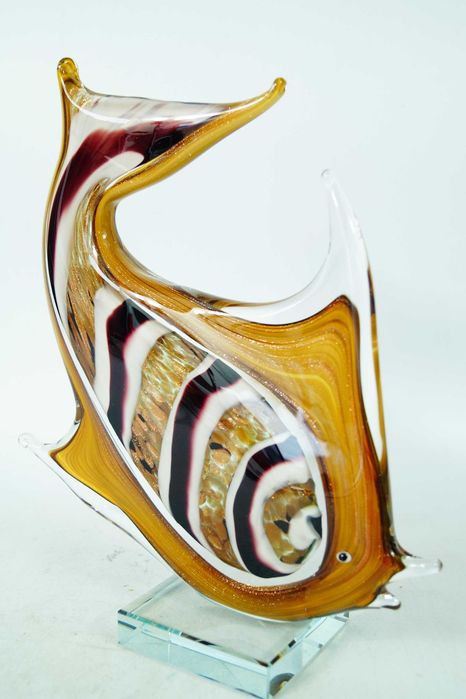 Figura szklana MURANO style RYBA skalar
