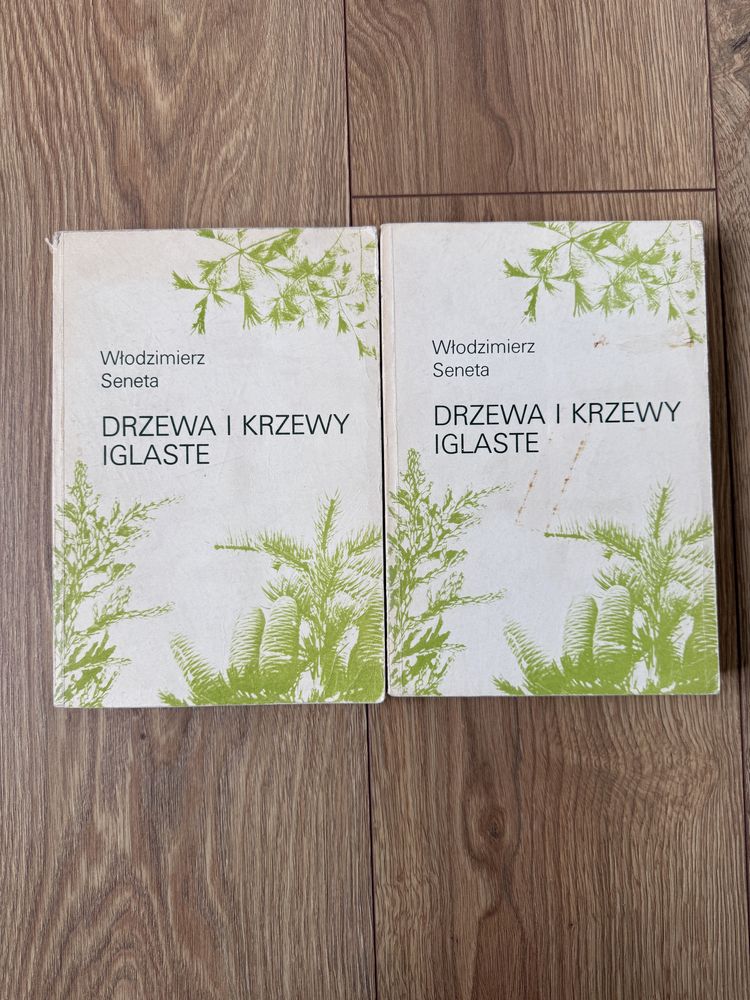 Drzewa i krzewy iglaste (tom 1 i 2) Wlodzimierz Seneta dendrologia
