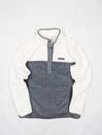 Columbia szary polar bluza L logo