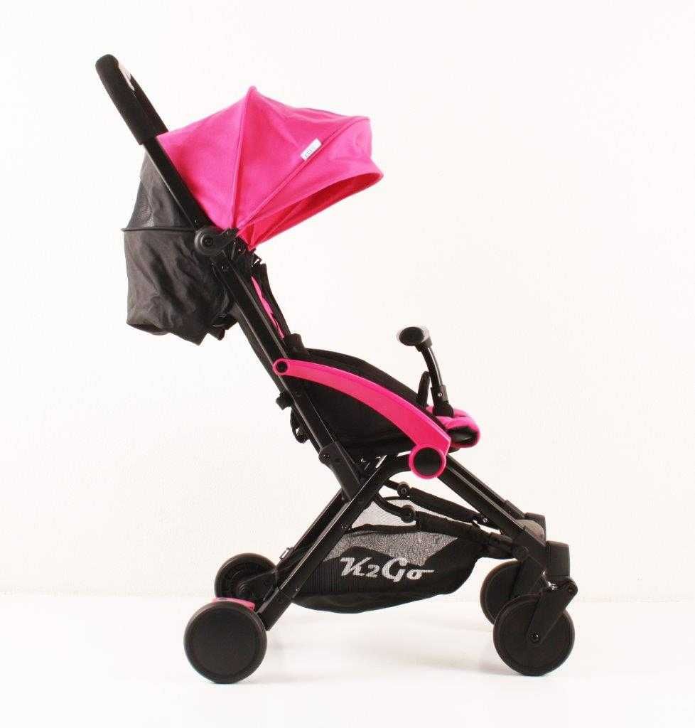 Wózek spacerowy Lekki 6,5 kg K2GO Kees Pink