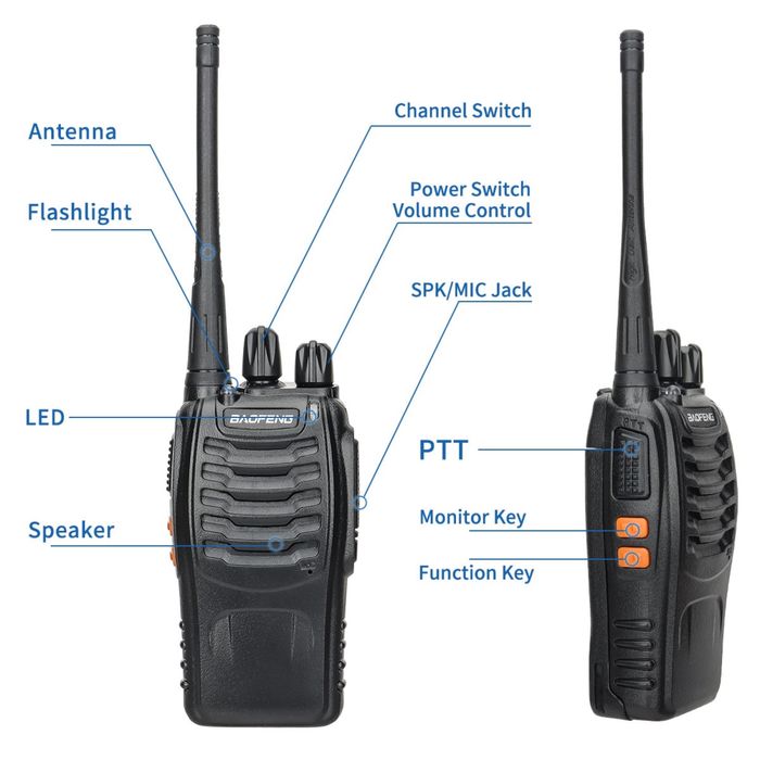 Kit de 2 Walkie Talkies