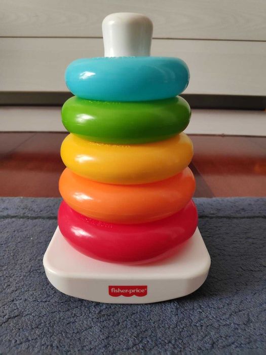 Pirâmide/Torre de anéis Fisher-Price