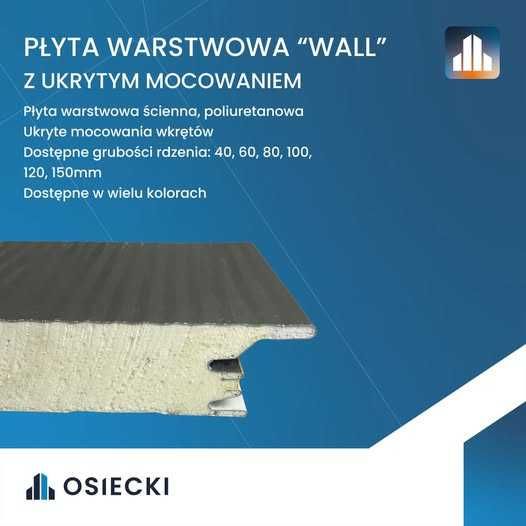 Płyty warstwowe ścienne dachowe wiele rodzajów
