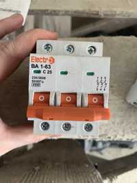 Автоматичний вимикач electro ba 1-63, УЗО 1-63