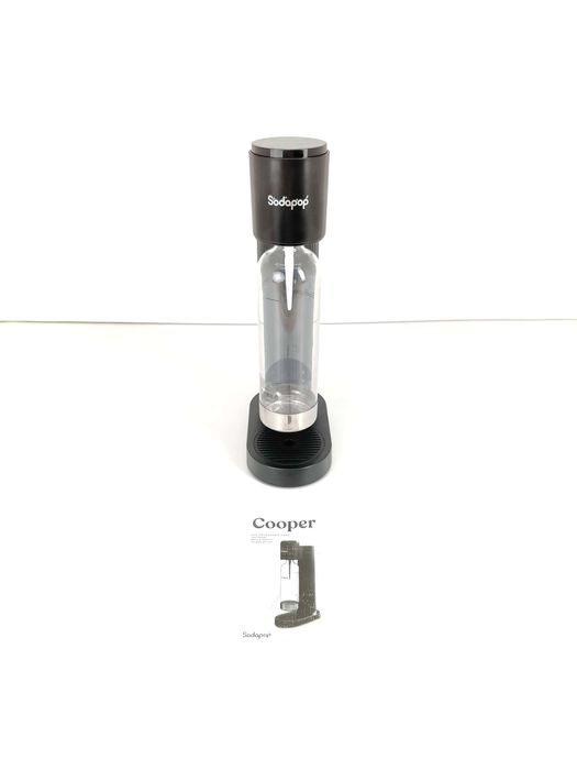 Saturator do wody gazowanej Sodapop GmbH Cooper HR-191 czarny