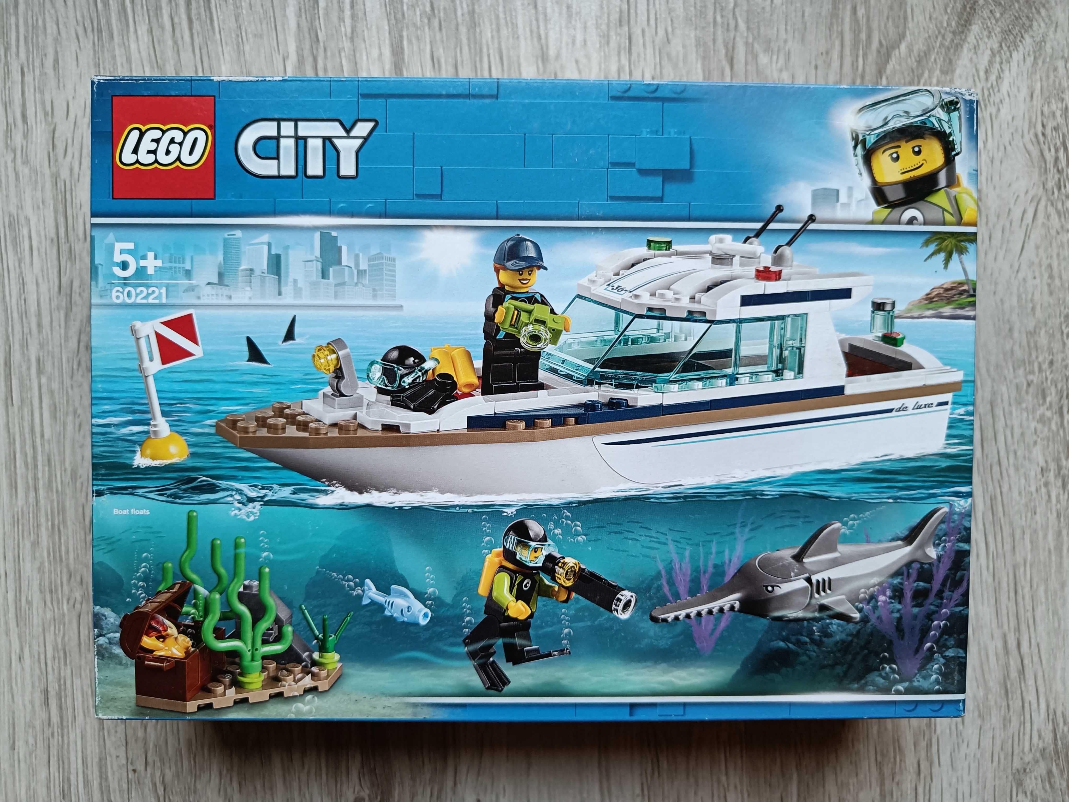 NOWE Klocki Lego 60221 City - Jacht