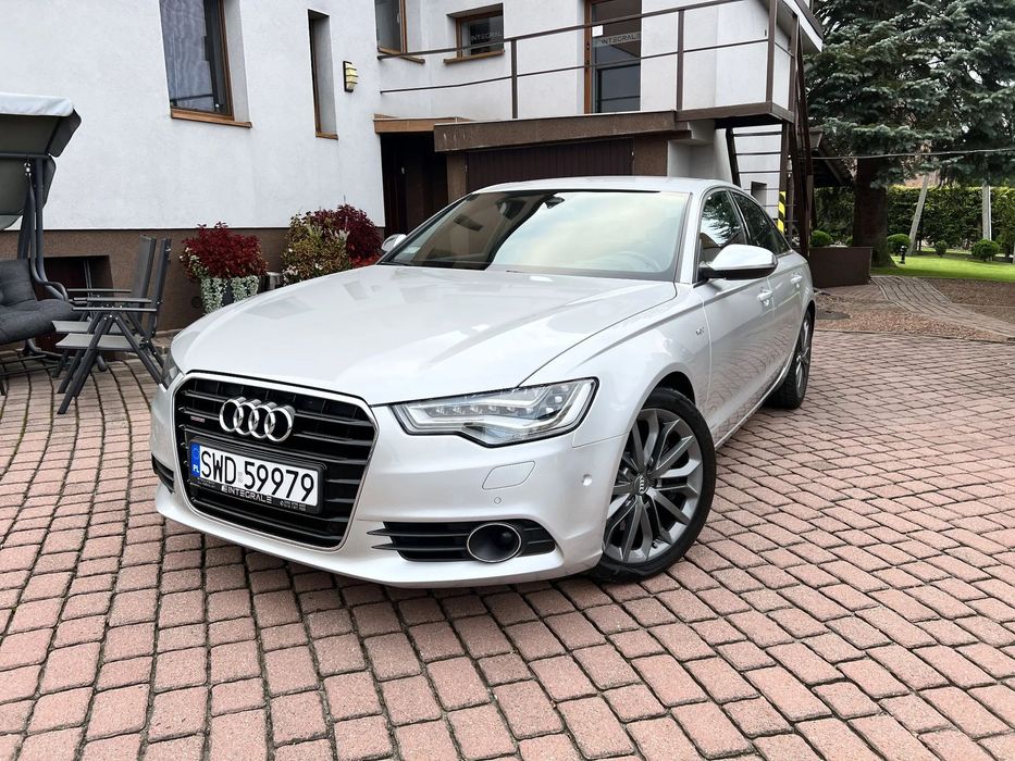 Audi A6 MaxOpcja PRESTIGE 3.0 Quattro 300KM IGŁA 140tyśkm SEDAN 100%Bezwypadek