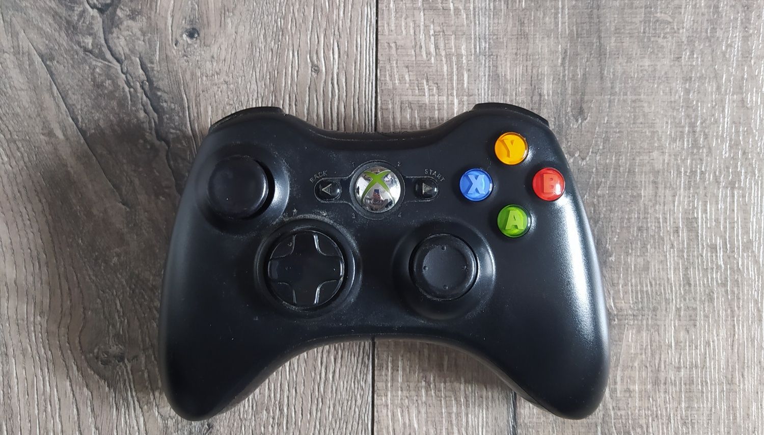 Pad Xbox 360 Czarny Oryginalny Wysyłka