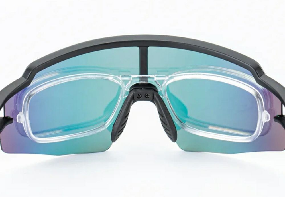 Okulary fotochromowe, nowe z etui, przeciwsłoneczne, przezroczyste