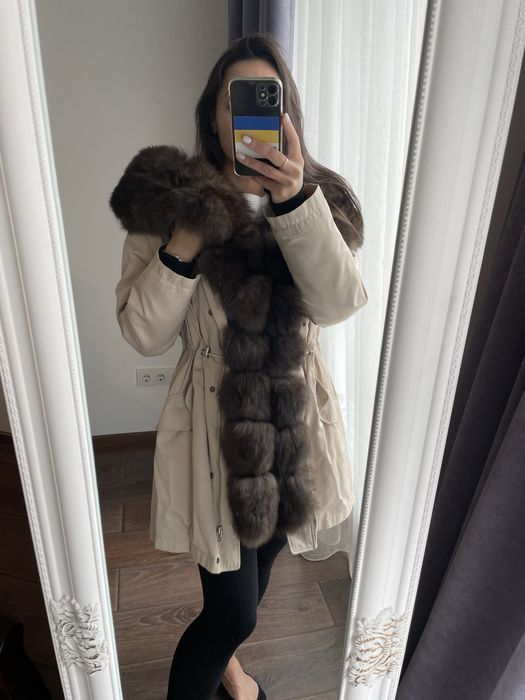 Парка с мехом / песец