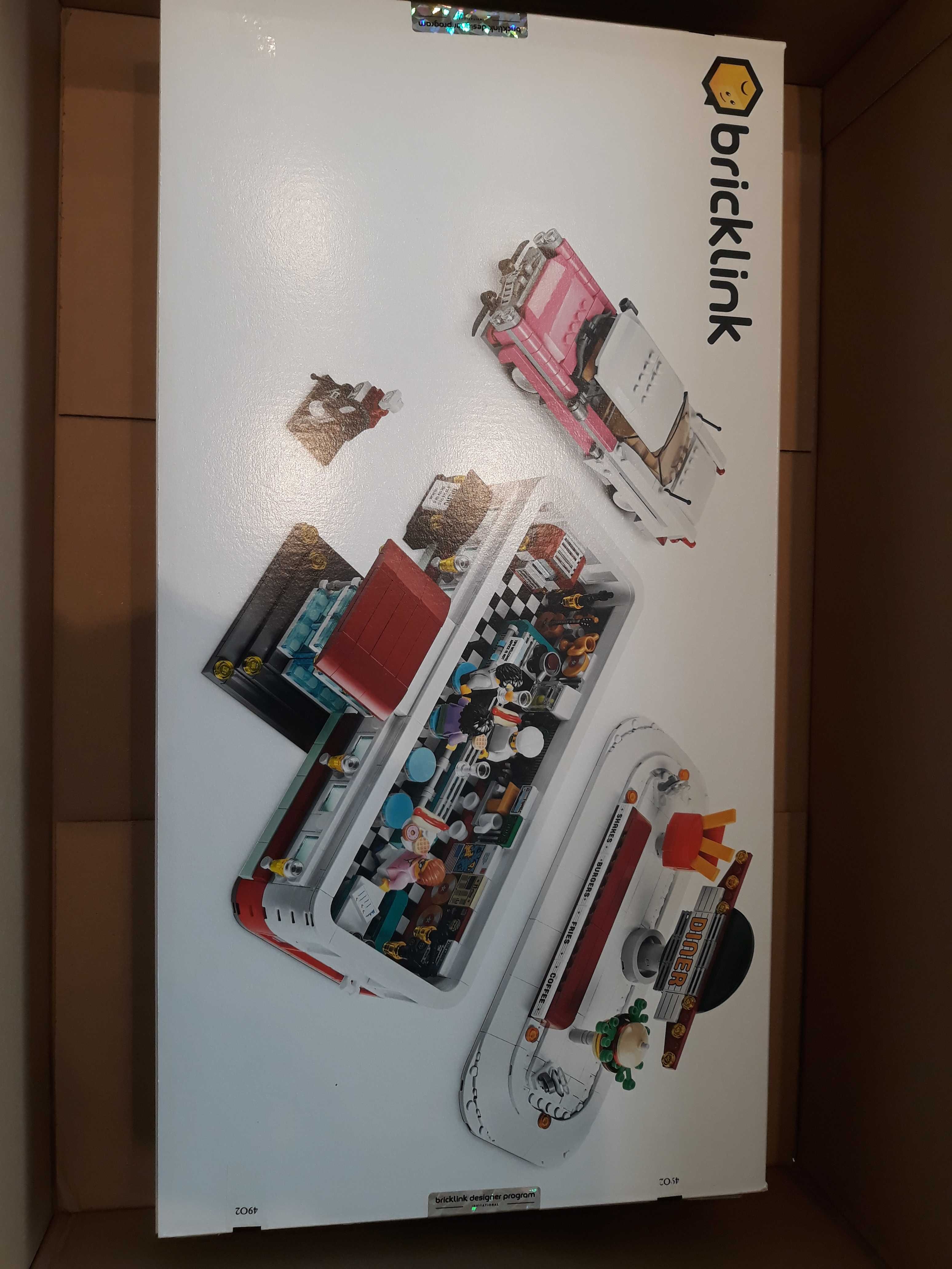Lego 910011 Bricklink designer restauracja z lat 50-ch