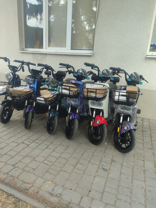 Новенькі електро велосипеди Billgery 500w 60 v 20Ah
