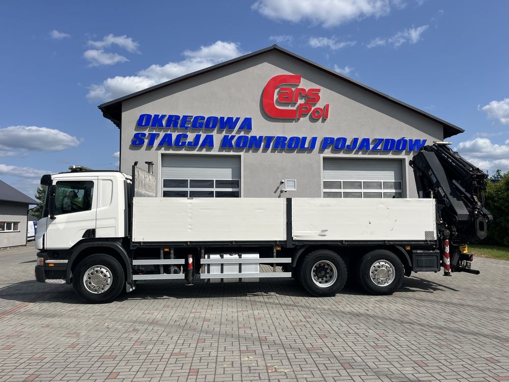 Scania P380 6x2 Hiab 288E-6 HiPro Jib 70x3 Pilot Hds 27m