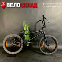 Трюковий велосипед бем бмх вело bmx radio 20 evol matt black 21 2021