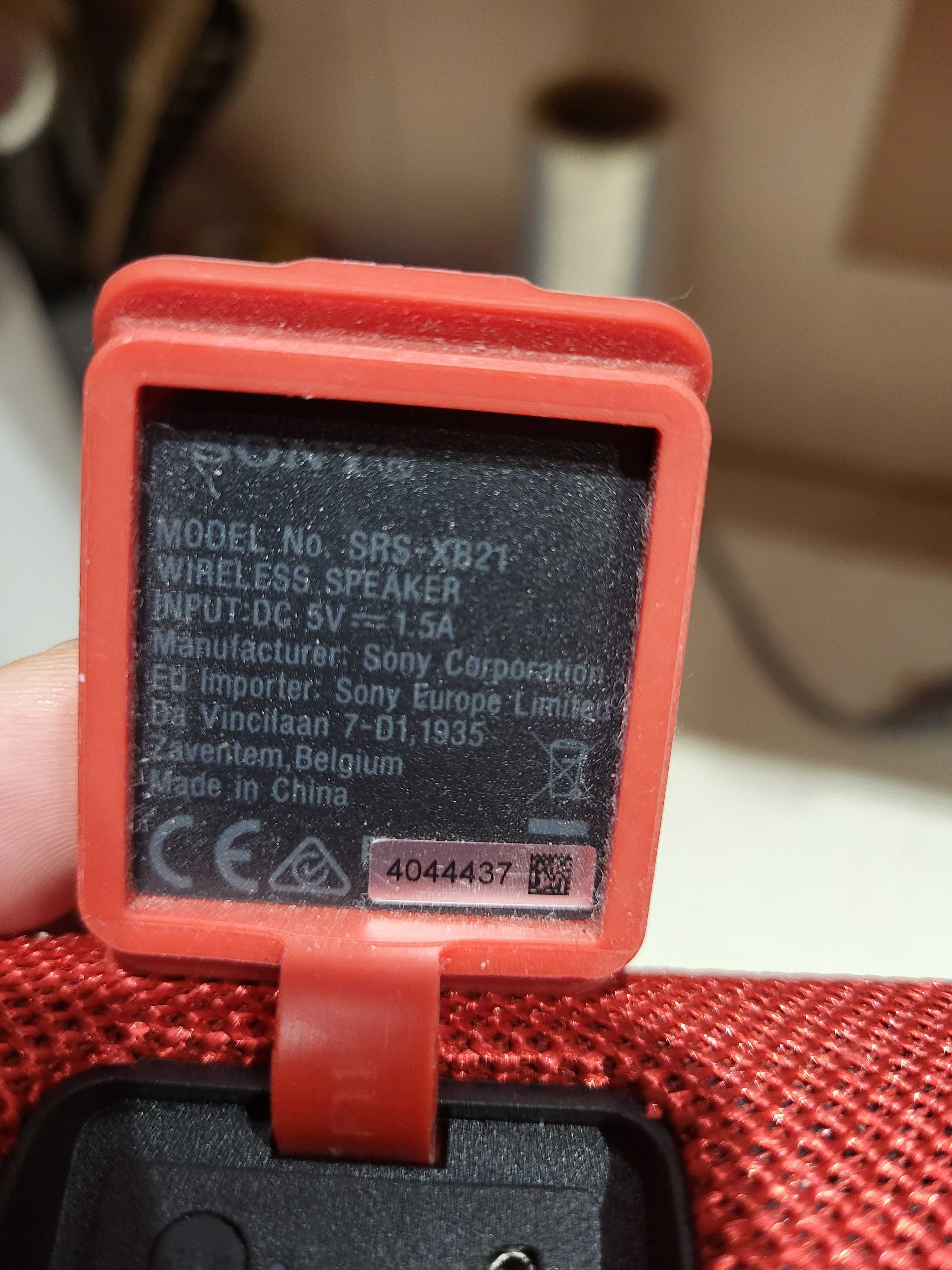 Głośnik Bluetooth Sony XB-21 czerwony stan bdb