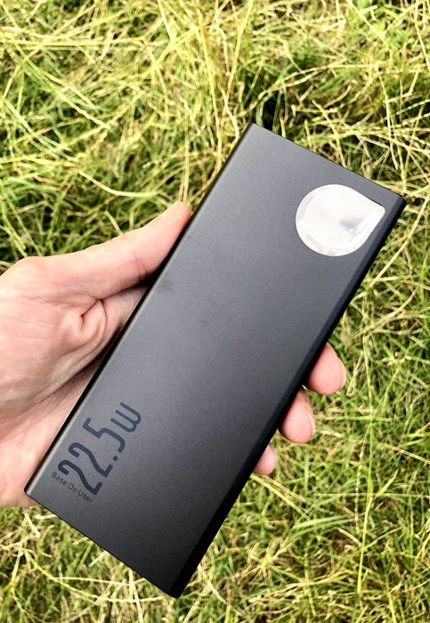 Павербанк Baseus Adaman Metal 10000 mAh 22.5W Black, Новий