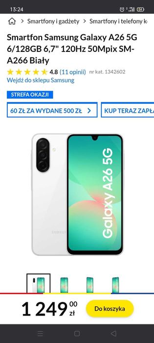 Telefon Samsung Galaxy A26 5g