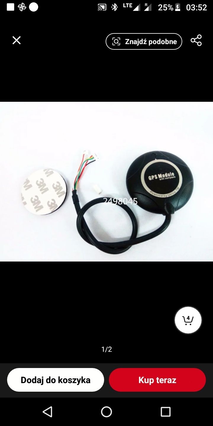 GPS neo 7M z kompasem hmc5883l Ardupilot/inav etc
