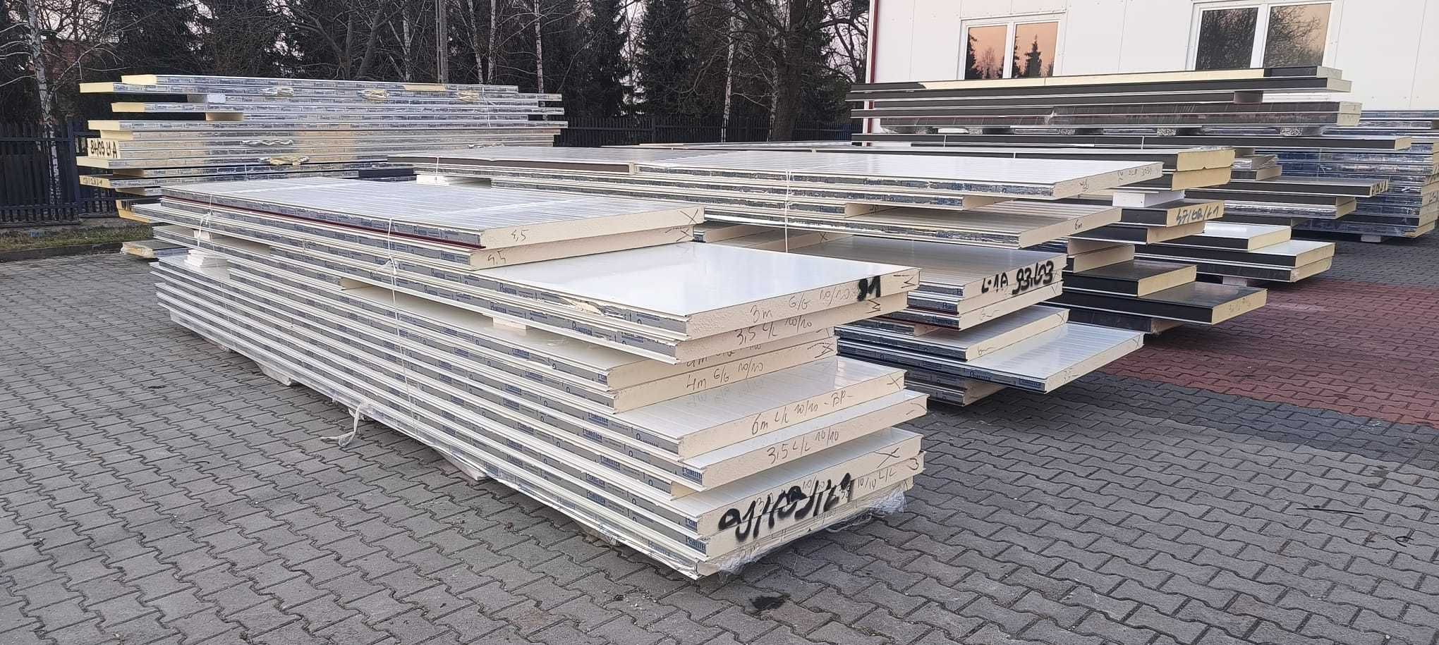 Płyty warstwowe ścienne oraz dachowe