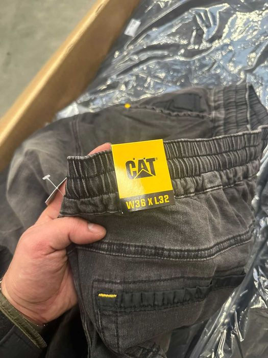 Spodnie Caterpillar Dynamic Denim Stretch Jeans Ciemno Szary