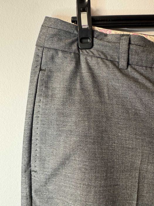 Szare spodnie eleganckie kant 44 I Blues Marella 44