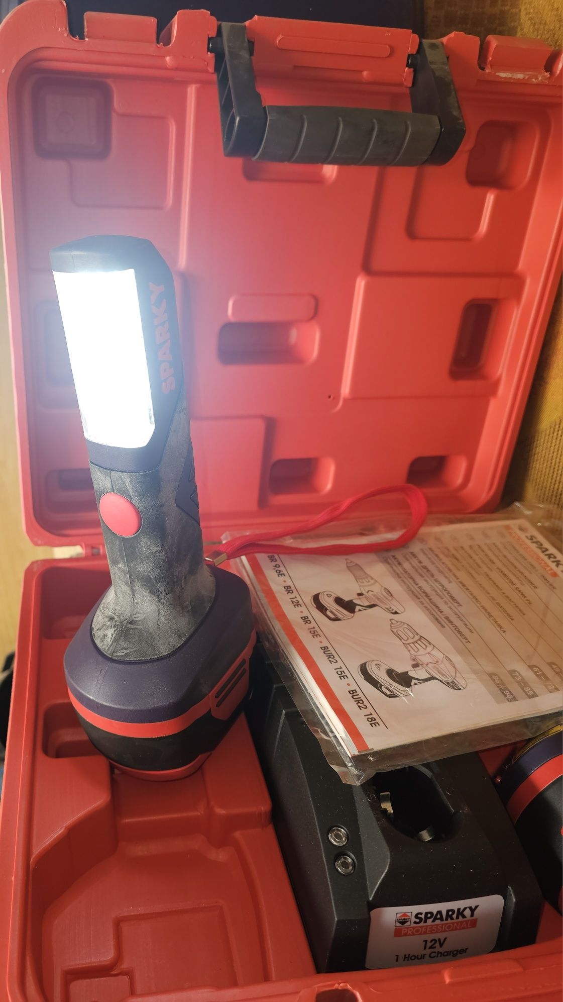 Шуруповёрт аккумуляторный Sparky BR 12E