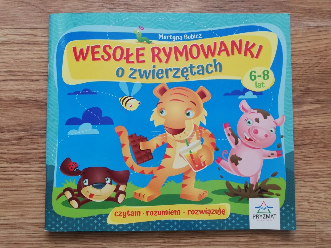 NOWE Ćwiczenia edukacyjne rymowanki czytanki 6 - 8 lat