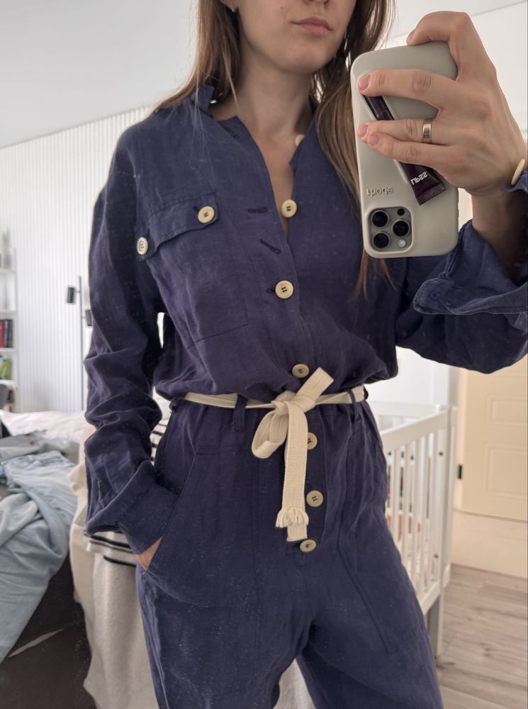 Лляний комбінезон Katsurina workwear