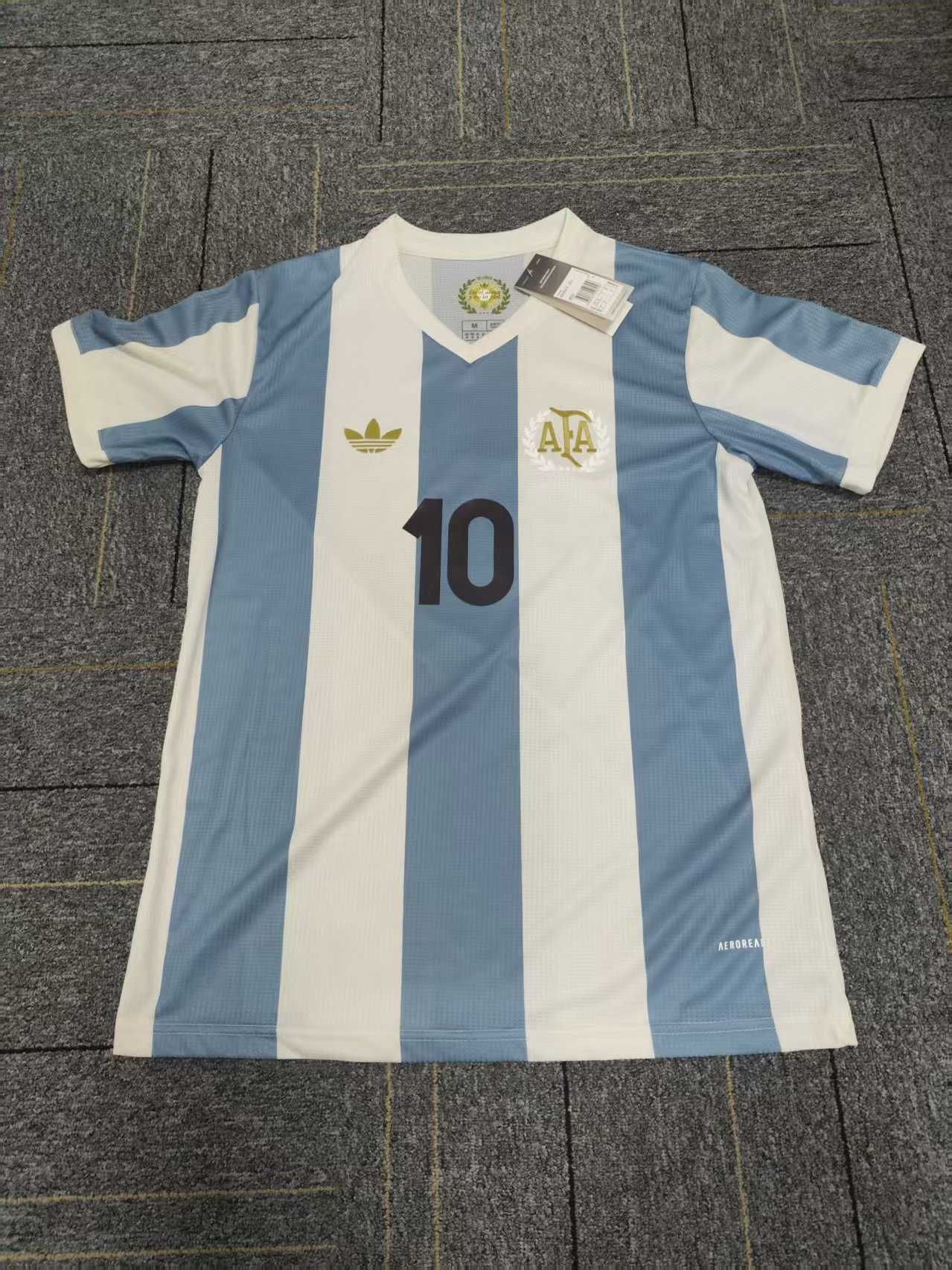 Koszulka piłkarska Messi z okazji 50. rocznicy Argentyny R.XL